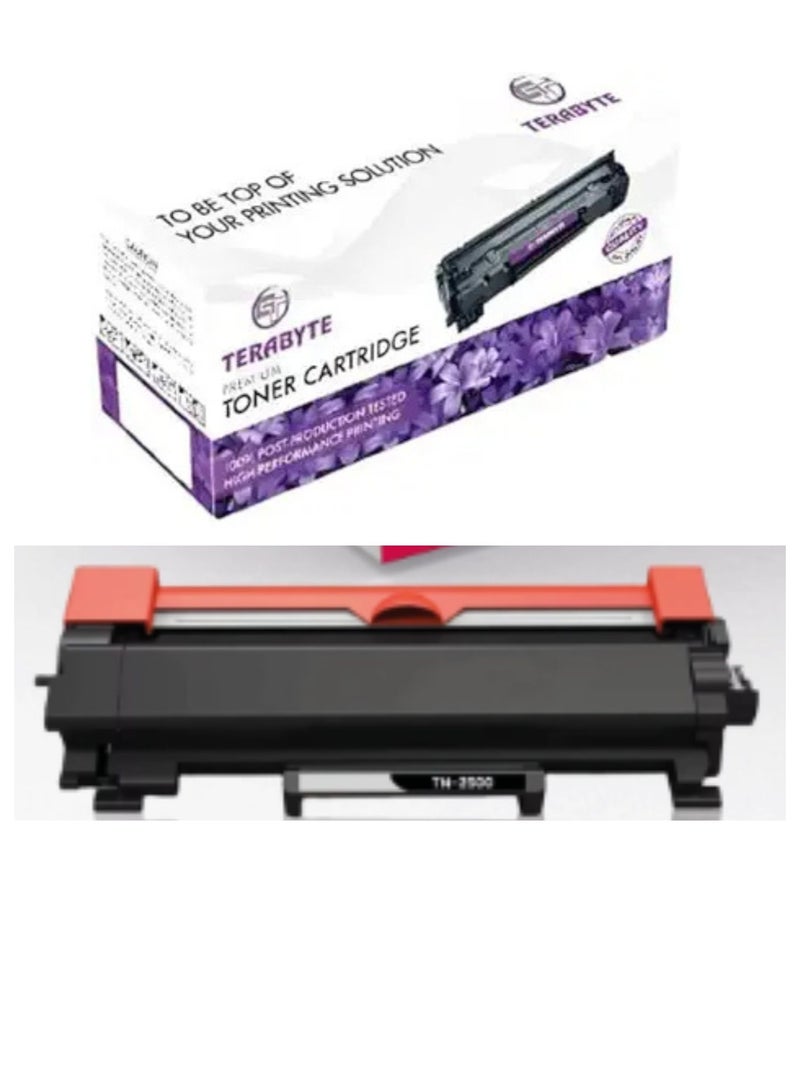 Terabyte TN-2500 Toner Cartridge Compatible for Brother DCP-L2640DW MFC-L2805DW MFC-L2885DW Printer High Yield Replacement Cartridg - Image 1